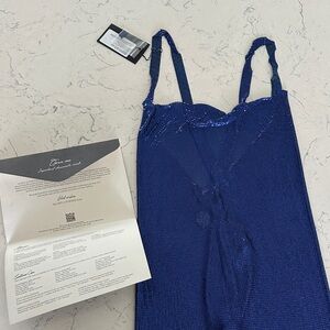 Luxurious Navy Women's Chemise